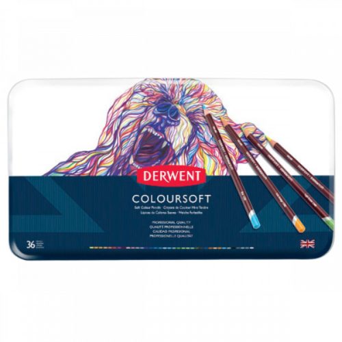 Derwent Coloursoft színes ceruza 36szín/klt.