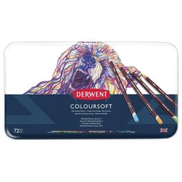 Derwent Coloursoft színes ceruza 72szín/klt.