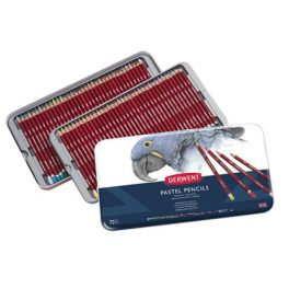 Derwent pasztell ceruza készlet 72szín, fémdobozos