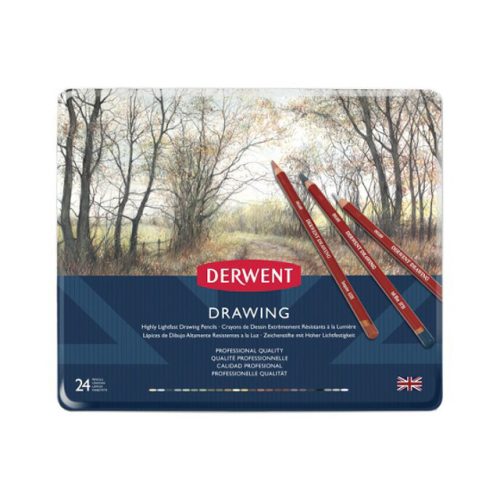 Derwent Drawing ceruza 24szín/klt