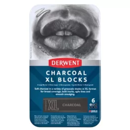 Derwent XL Szénkréta készlet, 6db-os