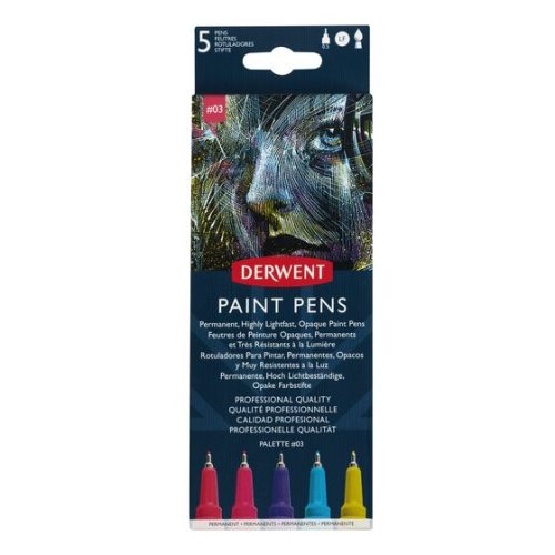 Derwent Paint Pens festőtoll készlet #3
