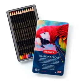 Derwent Chromaflow ceruza készlet - 12 szín