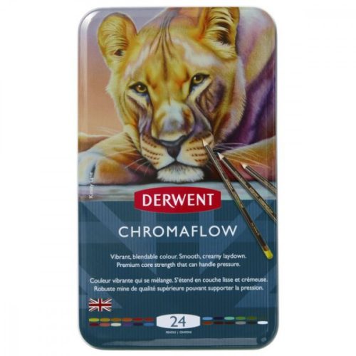 Derwent Chromaflow ceruza készlet - 24 szín