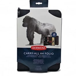 Derwent ceruzatartó A4 fekete - 68 férőhelyes