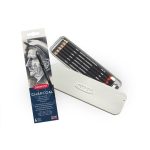 Derwent Szénceruza készlet 5+fehér+hegyező