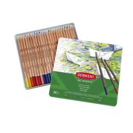 Derwent ACADEMY akvarell ceruza 24szín/klt fémd.2301942