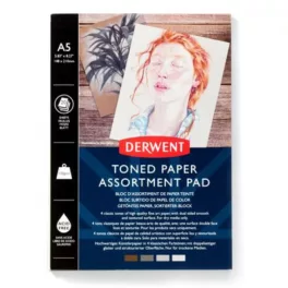 Derwent rajztömb A5, vegyes árnyalatok 120g