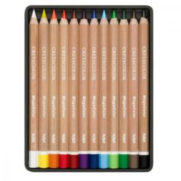   Cretacolor, MegaColor színesceruza készlet,12 db, fémdobozos