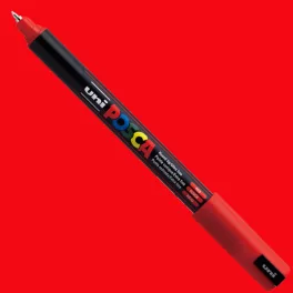 UNI POSCA PC-1MR  piros (0,7mm)