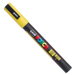 UNI POSCA PC-3ML csillámló sárga (0,9-1,3mm) L2