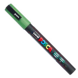 UNI POSCA PC-3ML csillámló zöld (0,9-1,3mm) L6