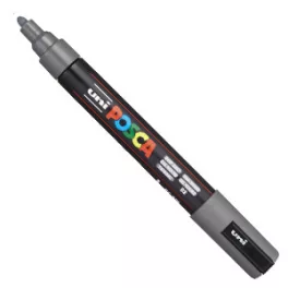 UNI POSCA PC-5M mélyszürke (1,8-2,5mm)