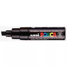 UNI POSCA PC-8K fekete vágotthegyű