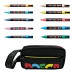 UNI POSCA övtáska 10db-os vegyes készlet