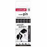 UNI PIN rajzmarker készlet Manga Shonen - 5 db