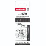 UNI PIN rajzmarker készlet Tatoo Art - 5 db