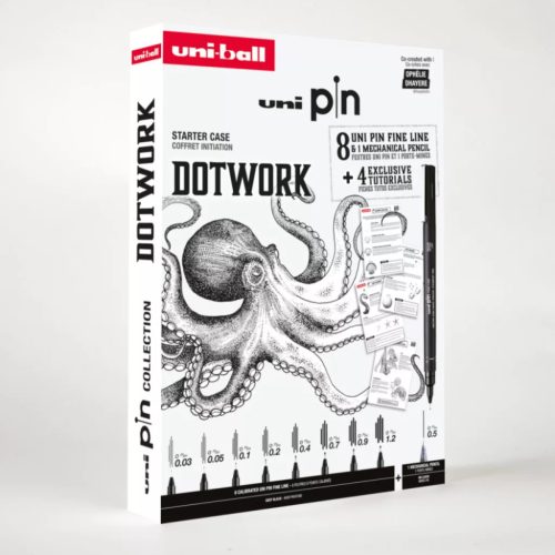 UNI PIN rajzmarker készlet Dotwork Collection Box 