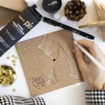 UNI PIN rajzmarker készlet Tube - 9 db fekete