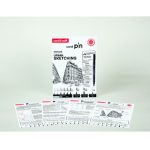 UNI PIN rajzmarker készlet Urban Sketching Collection Box 