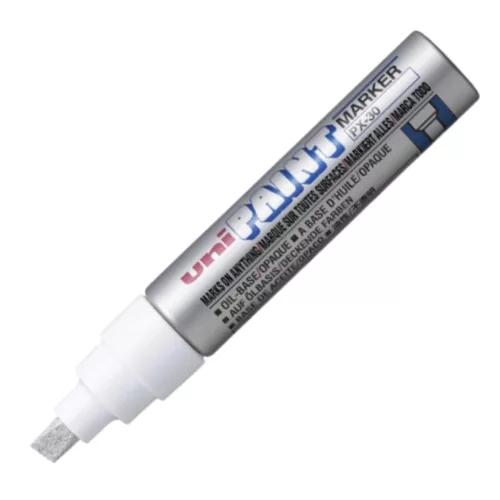 Uni PX-30 Lakkfilc ezüst - vágott hegy