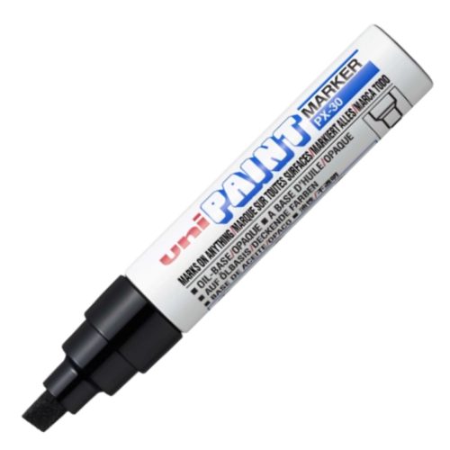 Uni PX-30 Lakkfilc fekete - vágott hegy