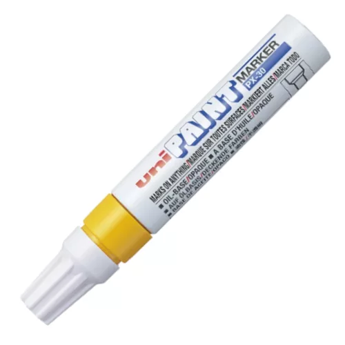 Uni PX-30 Lakkfilc sárga - vágott hegy