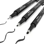 Kalligrafikus filctoll ZEBRA Zensations "Calligraphy" 1mm, fekete