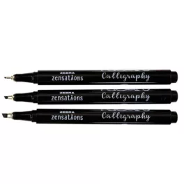   Kalligrafikus filctoll ZEBRA Zensations "Calligraphy" 1mm, fekete