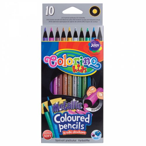 Colorino Kids METALLIC színesceruza készlet, 10db