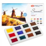 St. Petersburg 'Sonnet' Plein Air-12 színű akvarell készlet