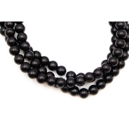 Teklagyöngy füzér fekete 8mm