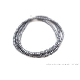 Teklagyöngy füzér ezüst 4mm