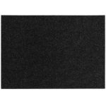 Dekorgumi glitteres, fekete A4