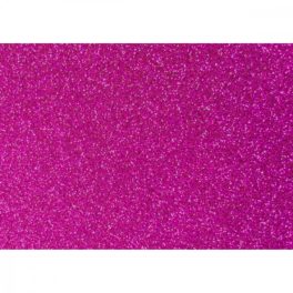 Dekorgumi csillámos A4, s.rózsaszín