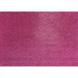 Dekorgumi csillámos A4, v.rózsaszín