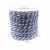 Pamutzsinór 1mm sötétkék/fehér 10m/tekercs