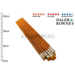   Daler Rowney Simply szintetikus hosszúny. ecsetkészlet 10db-os