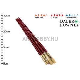   Daler Rowney Simply ecsetkészlet 4db-os sörte,hosszú nyéllel