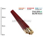 Daler Rowney Simply ecsetkészlet 6db-os szintetikus/sörte ecset hosszú nyéllel