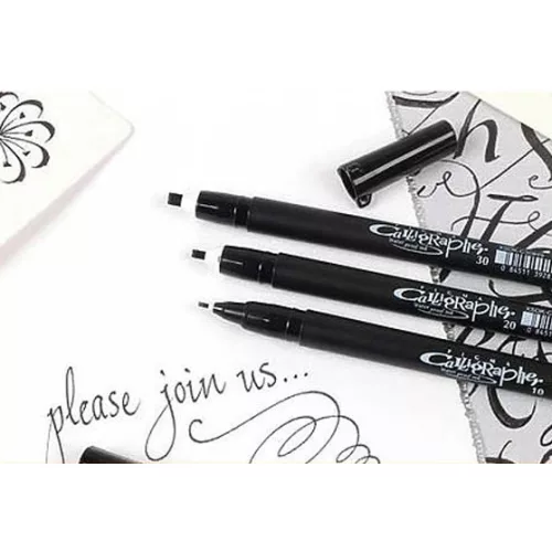 Sakura Pigma Calligrapher 30, Kalligrafikus toll 3mm fekete