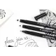 Sakura Pigma Calligrapher 30, Kalligrafikus toll 3mm fekete