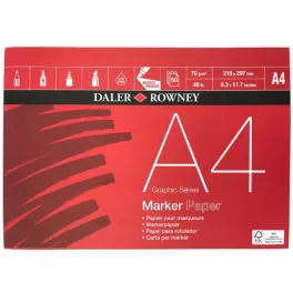 Daler-Rowney Graphic Series markertömb 70g A4, 50lap