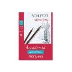 Fabriano Accademia Schizzi / Sketching tömb 120g-50lap, 21x29,7cm (ragasztott) 41122129