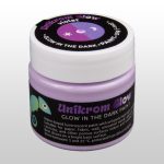 UnikromGlow foszforeszkáló, sötétben világító festék 30g, ibolya