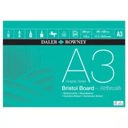 Daler-Rowney Graphic Series Bristol tömb 250g A3, 20lap