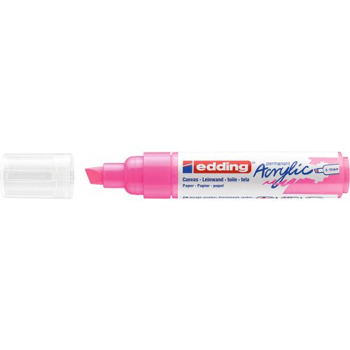 EDDING 5000 akril filctoll B (5-10 mm) neon pink (neon pink) (069) D5