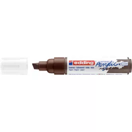   EDDING 5000 akril filctoll B (5-10 mm) csokoládé barna (chocolate brown) (907) D5