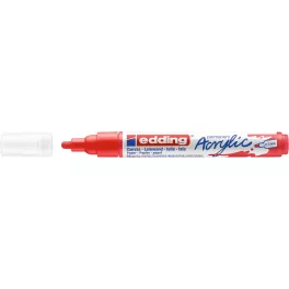   EDDING 5100 akril filctoll M (2-3 mm) jelzőpiros (traffic red) (902) D10