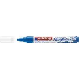   EDDING 5100 akril filctoll M (2-3 mm) ciánkék (gentian blue) (903) D10